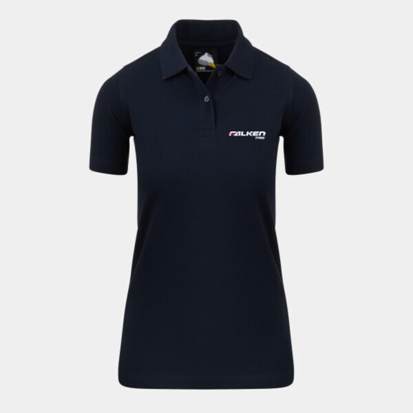 Falken 'White Logo' ORN Ladies Raven Poloshirt