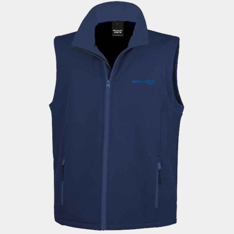 Falken Tyres 'Blue Logo' Result Core Printable Soft Shell Bodywarmer Thumbnail