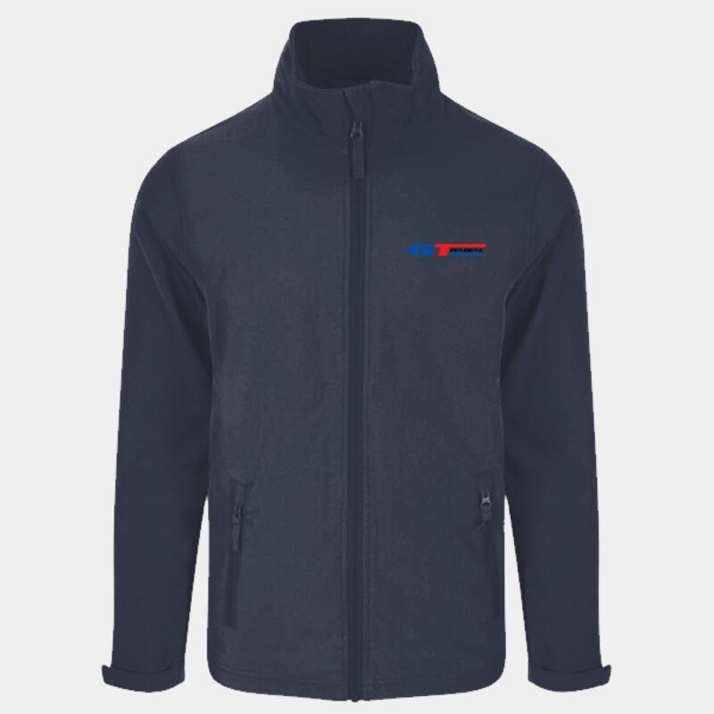 GT Radial Black Text RTX Pro Two Layer Soft Shell Jacket Thumbnail